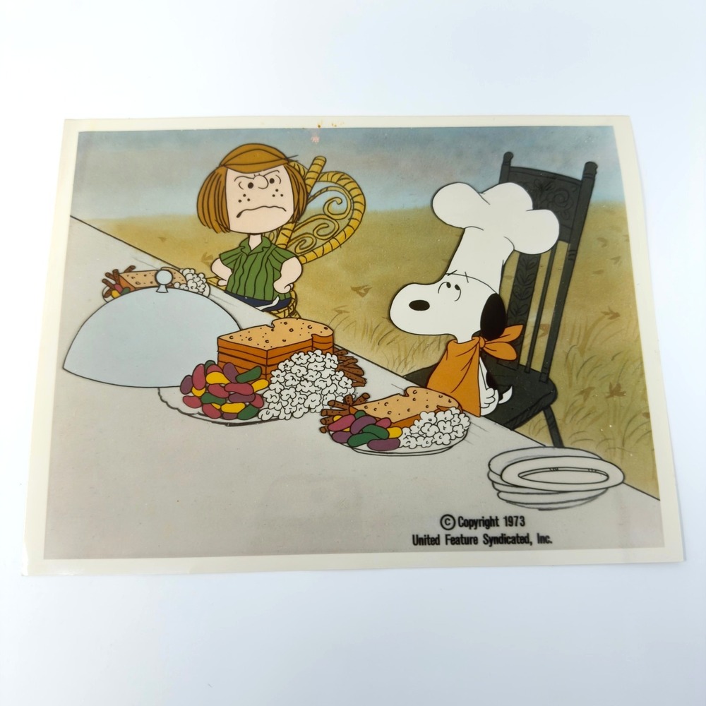 Peanuts Snoopy Production Image Still A Charlie Brown Thanksgiving CBS Publicity